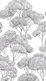 Livingwalls vliesbehang met boommotief in grijs, zwart, wit – designbehang met bosmotief 1,59 m x 2,80 m – 792167