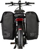 FastRider Jaxx II Dubbele Fietstas - 28L - Zwart - MIK