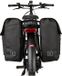 FastRider Jaxx II Dubbele Fietstas - 28L - Zwart - MIK