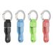 Hama Micro-USB oplaadkabel met sleutelhanger, datakabel met karabijnhaak, compatibel met smartphones, groen