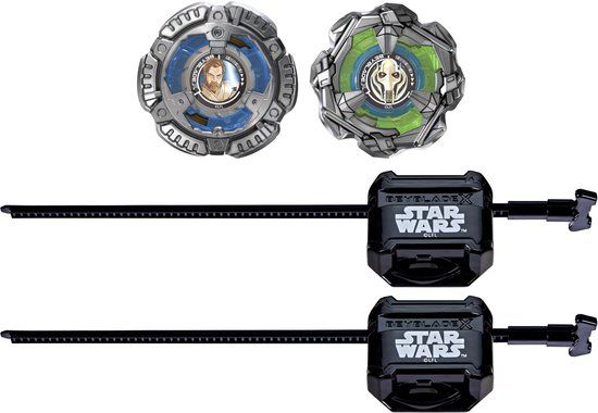 Beyblade X en Star Wars Collab Obi-Wan Kenobi 4-60P vs. General Grievous 3-80HN