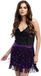 Boland - Minirokje Sparkle paars (M/L)