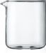 Bodum® Reserveglas voor cafetière, 4 kops, 0.5 l, transparant