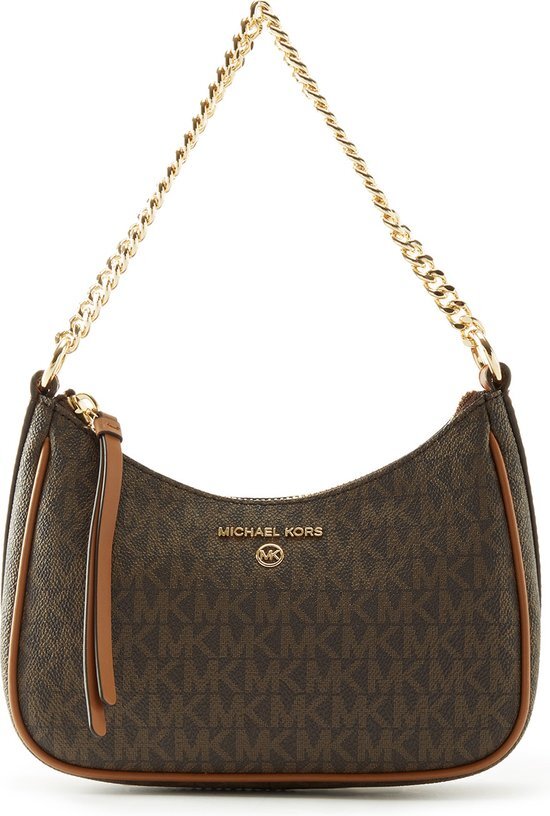 Michael Kors Jet Set Small schoudertas met leren details