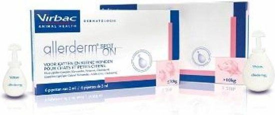 Virbac Allerderm Spot-On 6 x 2 ml