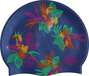 arena Print 2 Swimming Cap - blauw/bont