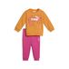 PUMA x DORA THE EXPLORER Minicats trainingspak voor peuters 80, Bright Papaya Orange