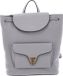 Coccinelle Leren Vrije tijd rugzak Rugzak Beat Soft Backpack Light Grey Lichtgrijs