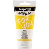 Darwi For You - Acrylverf - Primair Geel - 75 ml