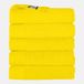 The One Towelling Handdoek - 50x100 cm - 5 stuks - Hotelkwaliteit - 450 g/m² - 100% Gekamd katoen - Geel