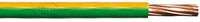 Bulk Hardware BH01441 6,0 mm eenaderige aardkabel 6491X, 1 meter geel/groen, wit