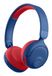 JLab JBuddies ANC Headset Bedraad en draadloos Hoofdband Oproepen/muziek USB Type-C Bluetooth Blauw, Rood