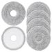 Dreame X50 Ultra, set complet de tampons de lavage blancs (6 pièces, Plus.Parts®)