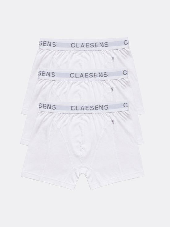 Claesen's Boxershort Wit 3-Pack