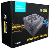 iBox Aurora 700 W 20 4 pin ATX ATX voeding zwart