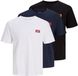 JACK&JONES JJRUSH TEE SS CREW NECK 3PK MP Heren T-shirt