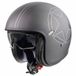 Premier Helmets Vintage Evo Star Carbon Jethelm Zwart S