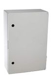 RS PRO ABS wandbehuizing grijs IP65, HxBxD 600 mm x 400 mm x 200 mm