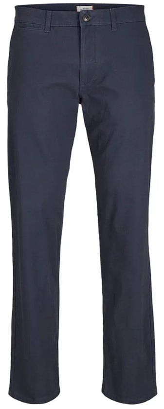 JJ REBEL JACK&JONES JREBKENNI SHARP CHINO NOOS Jongens Broeken Katoen Elastaan Blauw Loose Fit Regular Waist
