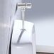 Flowise Robinet de chasse d'eau double - Chrome poli