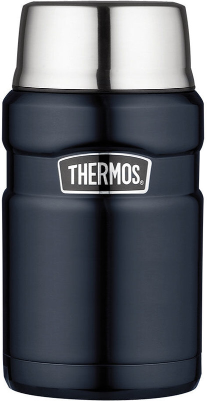 Thermos King Drinkfles 710ml blauw/zilver 2018 Glazen Bekers & Mokken