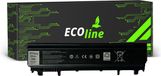 EcoLine - VV0NF N5YH9 Batterie Convient pour Dell Latitude E5440 E5540 P44G / 11.1V 4400mAh
