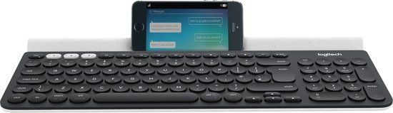 Logitech Bluetooth Multi-Device Keyboard K780 Dark Grey - UK-Layout