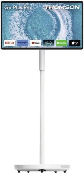 Thomson 27UE7M45 Draagbare monitor 68,6 cm (27") 3840 x 2160 Pixels Zwart, Wit