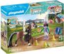 PLAYMOBIL 71355 Zoe & Blaze avec parcours d'obstacles, Horses of Waterfall, 67 pièces, dès 5 ans