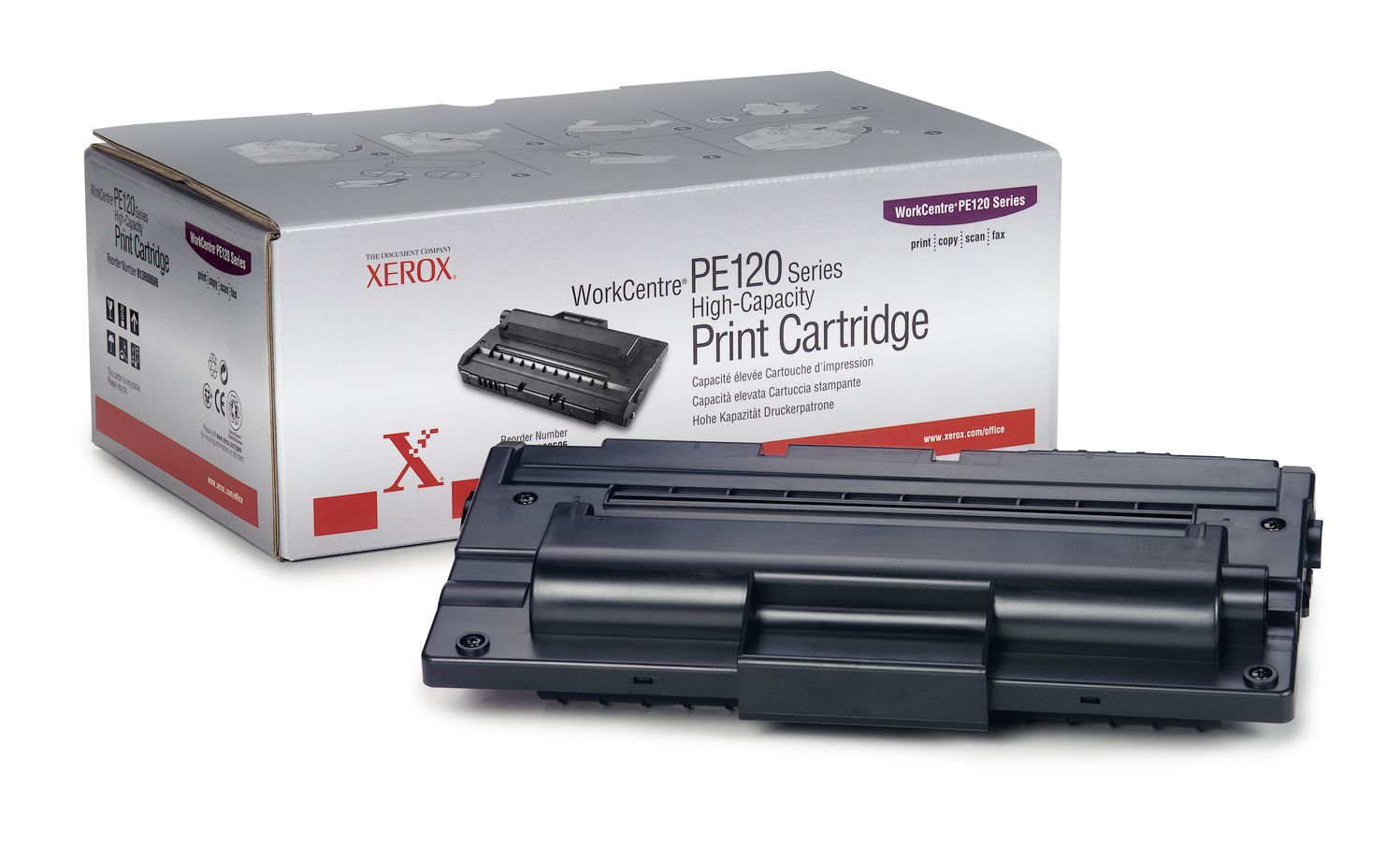 Xerox Toner/drum PE120 (zwart, 5000 pagina's)
