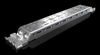 Rittal AX 2394.300 Montagerail Plaatstaal 4 stuk(s)