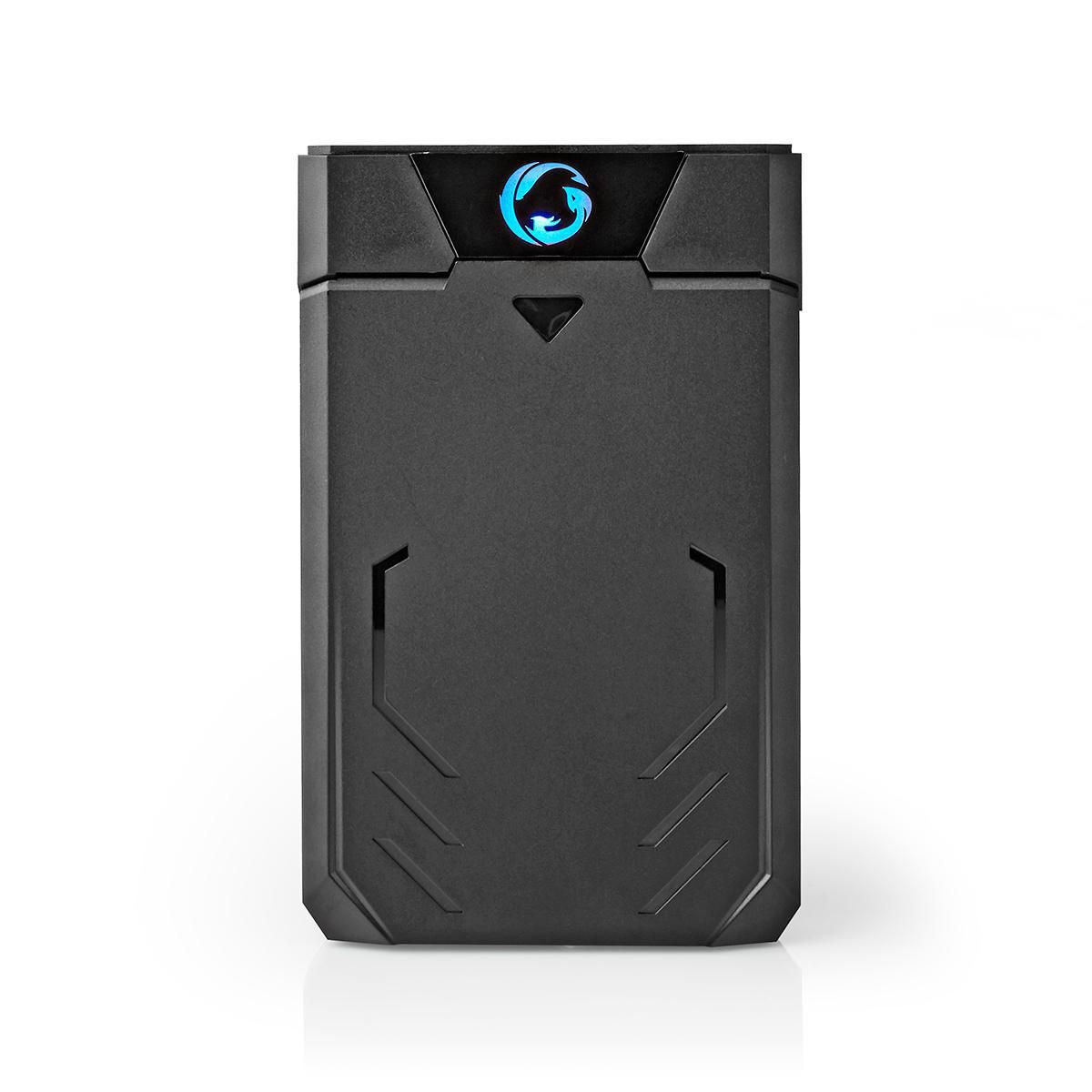 Nedis GHDDE25300BK - Behuizing voor opslagstations - Zwart