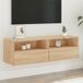 Maison Exclusive - meuble TV mural, chêne Sonoma, 100x30x30 cm, panneau de particules