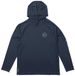 Salty Crew Apex Hood Rashguard perforé Bleu S