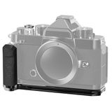 Neewer Zf Handgrip L-vormige grip compatibel met Nikon Z f camera, retro montage grondplaat L-beugel met handvat, duimgreep en aluminium sluiterknop, compatibel met Arca type statiefkop, CA134