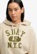 Superdry Vintage Prep Chenille Hoodie Dames Havermout Katoen/Polyester Maat 12