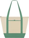 Merkloos Koeltas Breezy - groen - boodschappen - 14 liter - 45 x 34 x 15 cm - shopper model