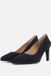 Linea Zeta Pumps zwart Suede - Maat 39 1/2