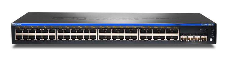 Juniper EX2200-48P-4G Netwerk-switch Zwart
