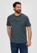 s.Oliver Big Size T-shirt Grande taille - Gris avec imprimé