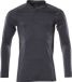 Mascot Accelerate Poloshirt, à manches longues 18081-810 - bleu marine foncé chiné - 3XL