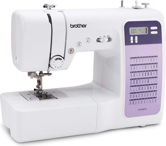 Brother FS70WTX Naaimachine – 70 steken – Computergestuurd – LCD display – Verlengtafel – Start/stop – Snelheidsregelaar