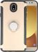 BAOHU Pantser TPU Hoesje Ring houder - Goud - Geschikt voor Samsung Galaxy J7 (2017)