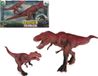 BigBuy Kids Set van 2 Dinosaurussen 32 x 18 cm Kunststof Rood