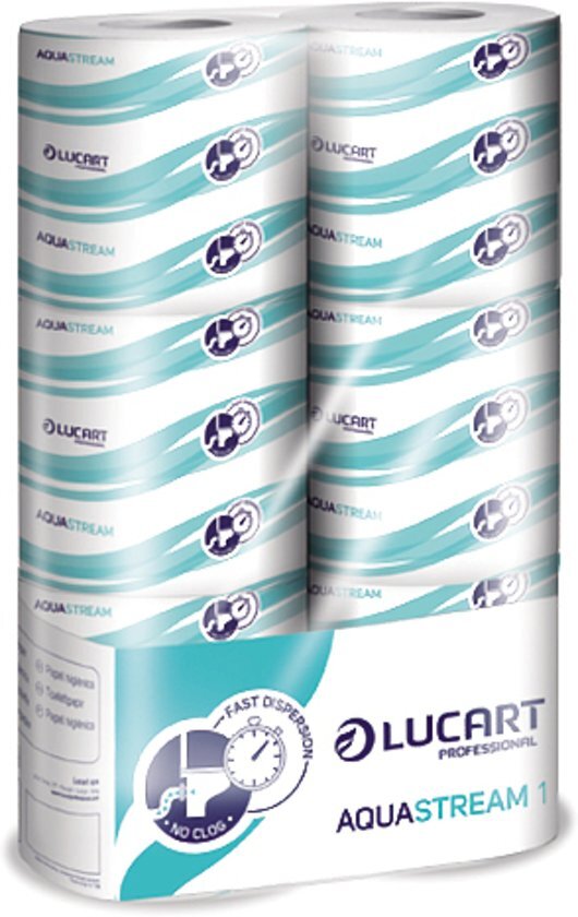 Aquastream Toiletpapier snel oplosbaar (6-pack)