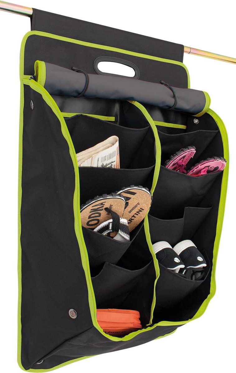 EuroTrail Tentorganizer Oxford Large - Black/Lime