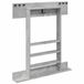 vidaXL Biljartkeu-stand - Bewerkt - hout - 93 x 12 x 103 cm - Betongrijs