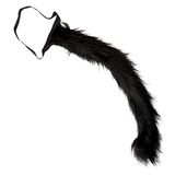 Widmann - Modelleerbare dierenstaart, van pluche, kostuumaccessoires, accessoire, carnaval, themafeest