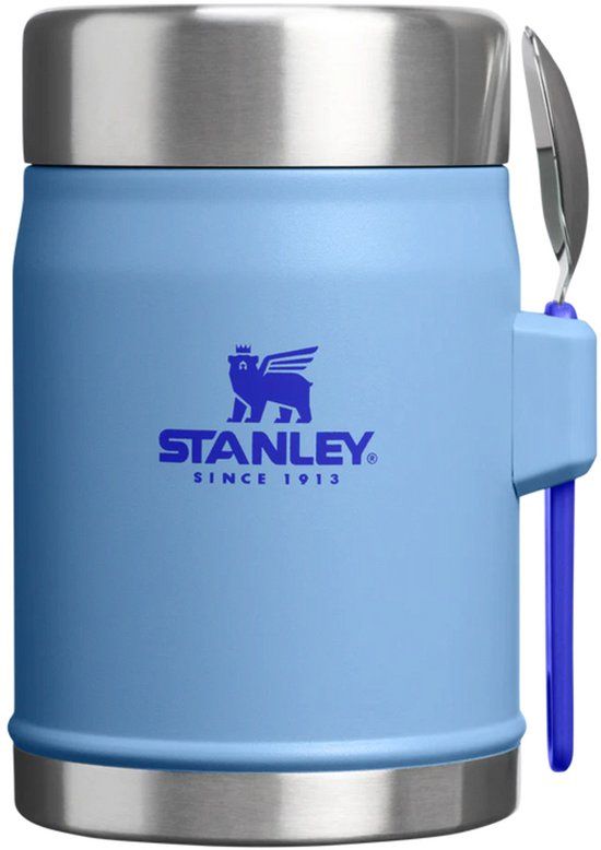 Stanley The Legendary Classic Food Jar + Spork – 14oz/0.4l – Blue