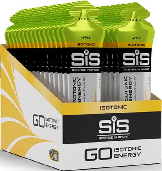 SIS Science in Sport - SiS Go Isotonic Energygel - Green Apple - 30 x 60ml